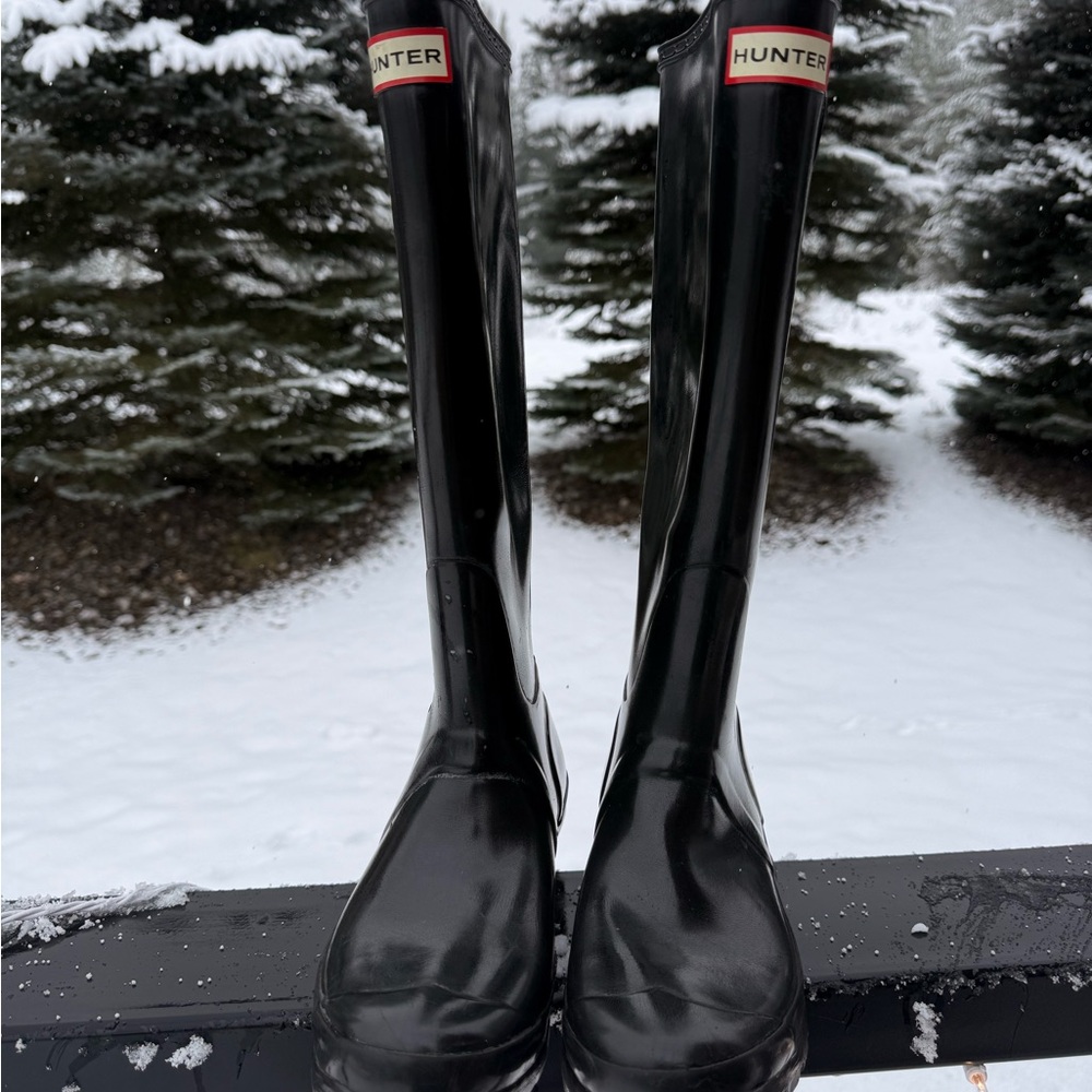 Hunter Classic Black Waterproof Boots